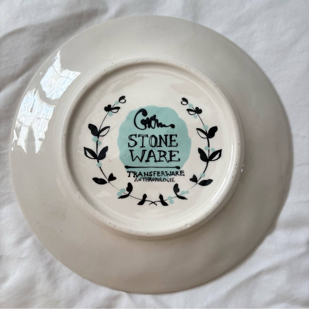 Anthropologie Corinna Squirrel Dessert Plates (2 plates) - Picture 5 of 5